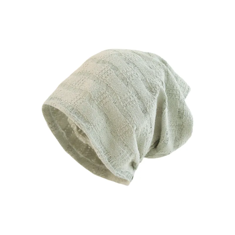 OXO OVERLOAD Cotton Linen Blend Large Head Circumference Face Reducing Headwrap Hat Women's-11