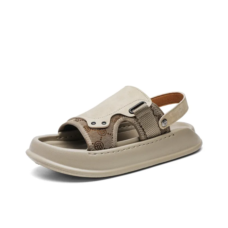 Ritai Beach Sandals Men Olive Green-9