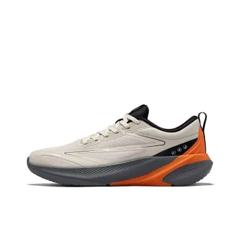 Erke Shock Absorbers Rebound Low Top City Commute Running Shoes Men's Pumice Gray Jet Black