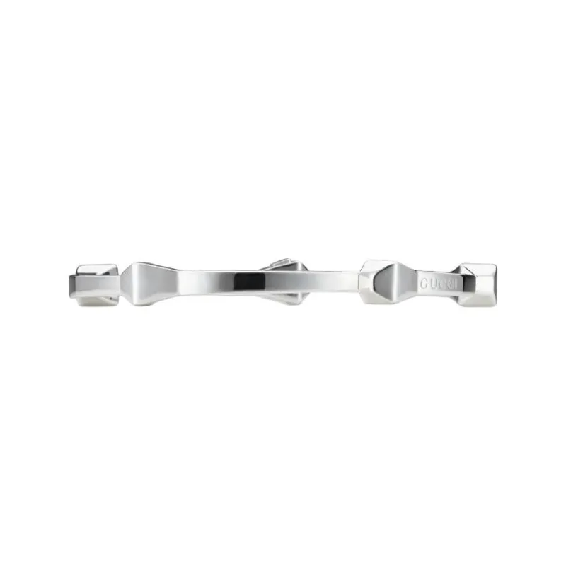 GUCCI 925 Sterling Silver Bangles Women's Silver-2