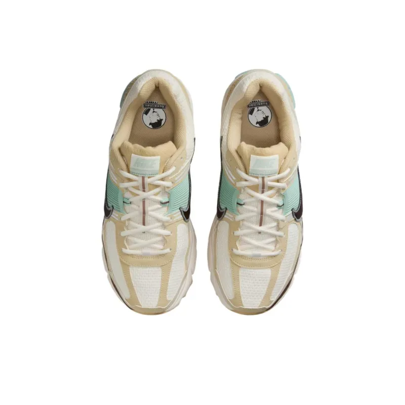 Nike Zoom Vomero 5 Anti Slip Wear Resistant Low Top Running Shoes Unisex Beige Brown-3