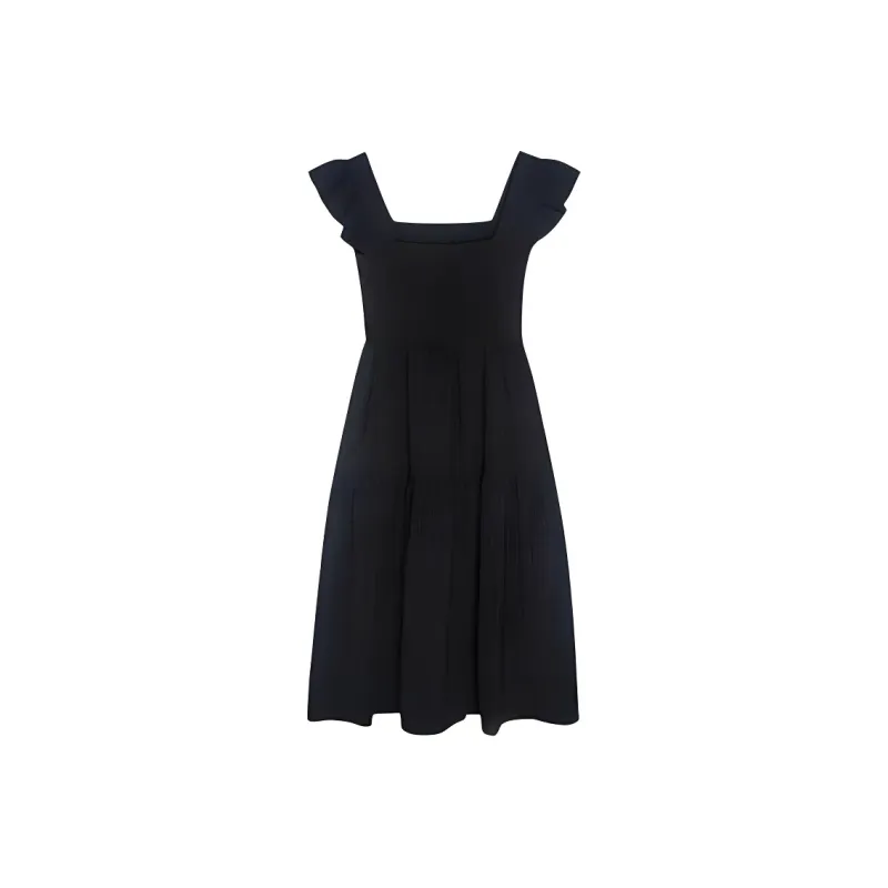GOSO Sleeveless Dresses Women's Black-0