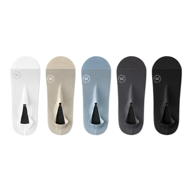 B&C.Room No Show Socks Men's 5 Pack-2