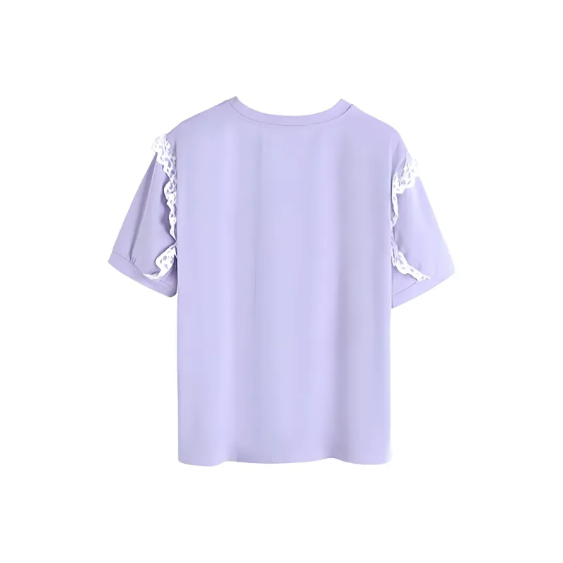 OZVO Puff Sleeve T Shirt Women's-1
