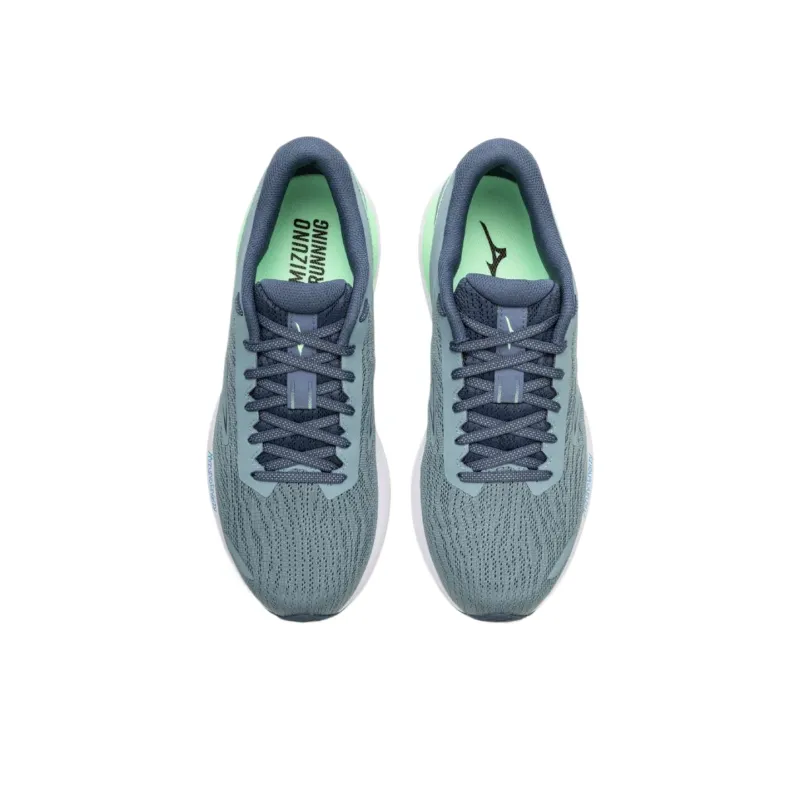 Mizuno WAVE REVOLT 3 Low Top Running Shoes Unisex Gray-2