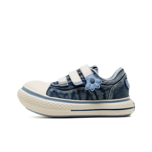Disney x OLD ORDER Slip Resistant, Abrasion Resistant, Breathable Low Top Canvas Shoes Unisex Blue