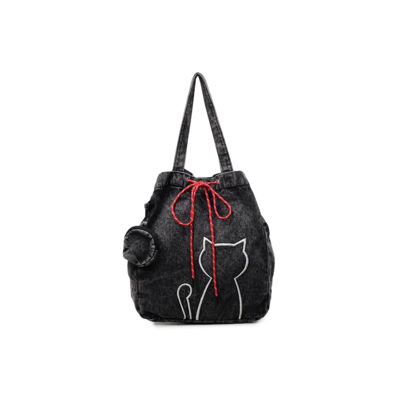 Debecca Fabric Tote Bag, Shoulder Bag Women's Multicolor-4