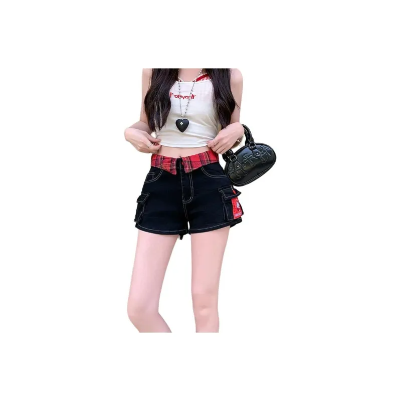 GOSO Denim Shorts Women's Black-0