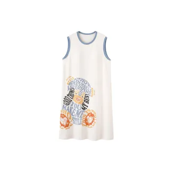 Pretty Lady Nightgown Women's Milk White