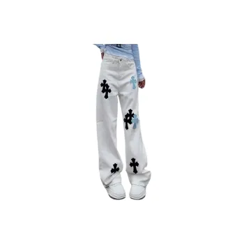 F.K.V.A Jeans Unisex White