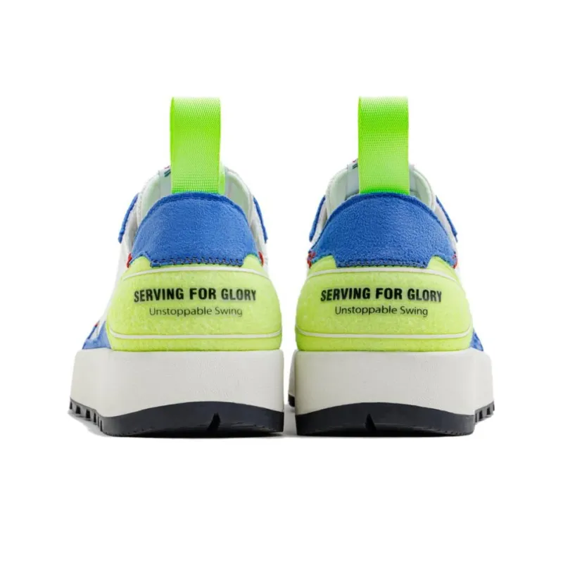 MADEN Low Top Skateboard Shoes Men's Blue-3