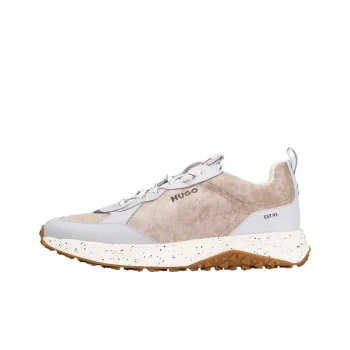 HUGO BOSS Kane Runner Low Top Casual Shoes Men's Beige