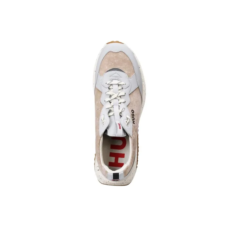 HUGO BOSS Kane Runner Low Top Casual Shoes Men's Beige-2