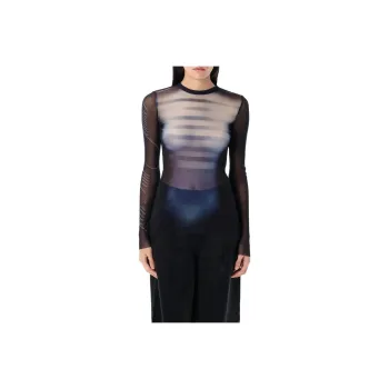 Jean Paul Gaultier T Shirt Women's Black White