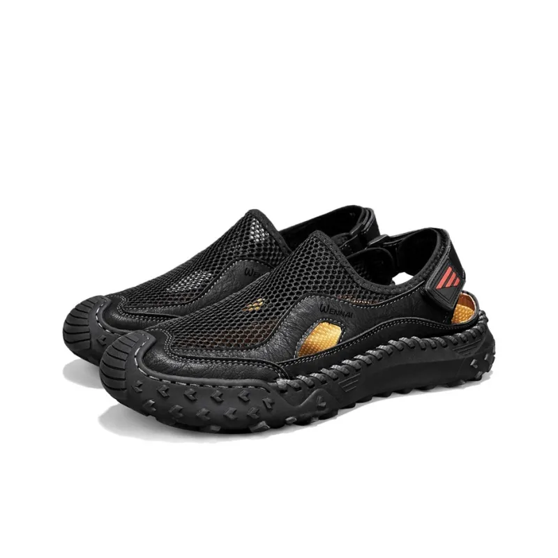 Wen Nai River Trekking Shoes Men's Black-2