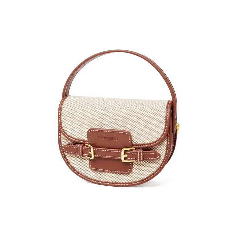 Joy&Mario Fabric, Synthetic Leather Handbag Women's-0