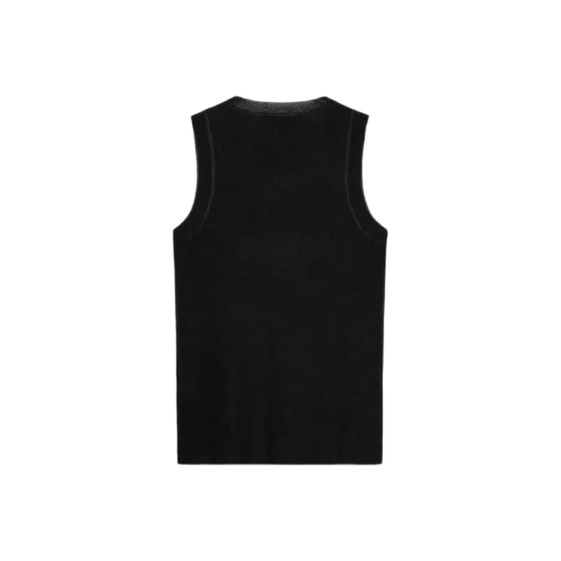 ZARA Tank Tops Women's Black-1