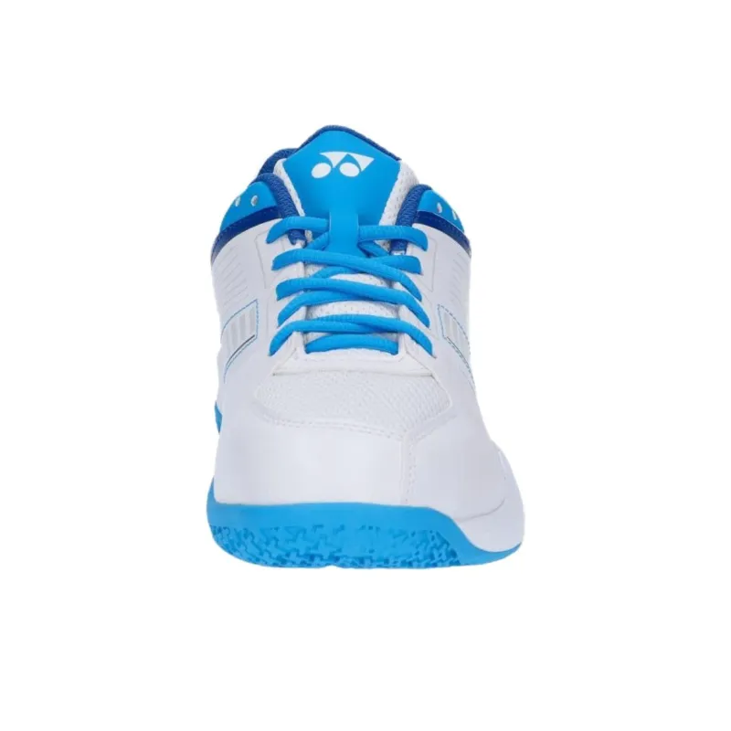 YONEX Power Cushion Anti Slip Wear Resistant Low Top Badminton Shoes Unisex White Blue-4