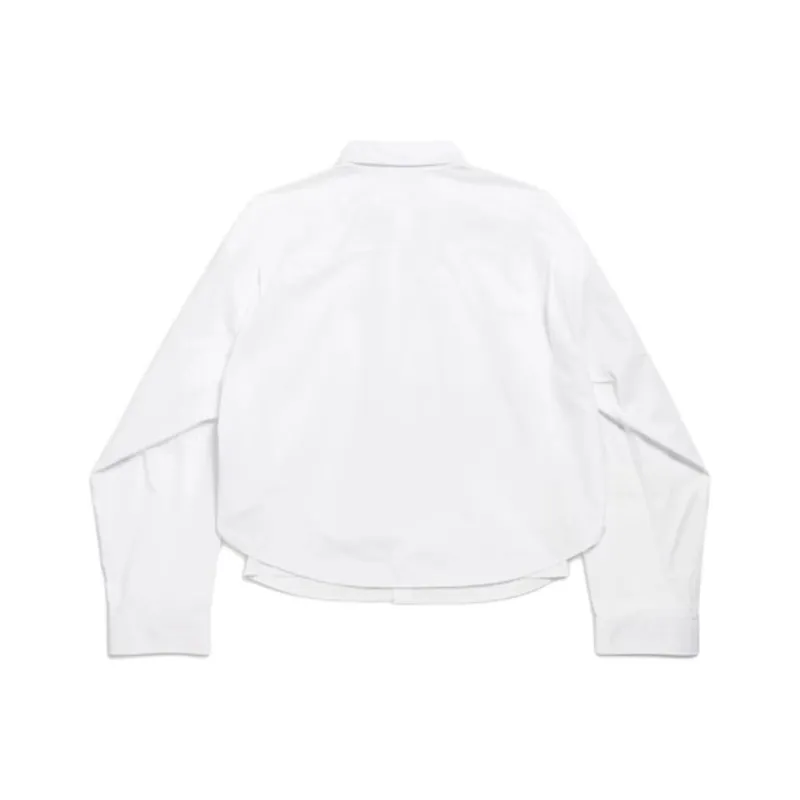 Balenciaga FW25 Shirt Regular Fit Women's White-1