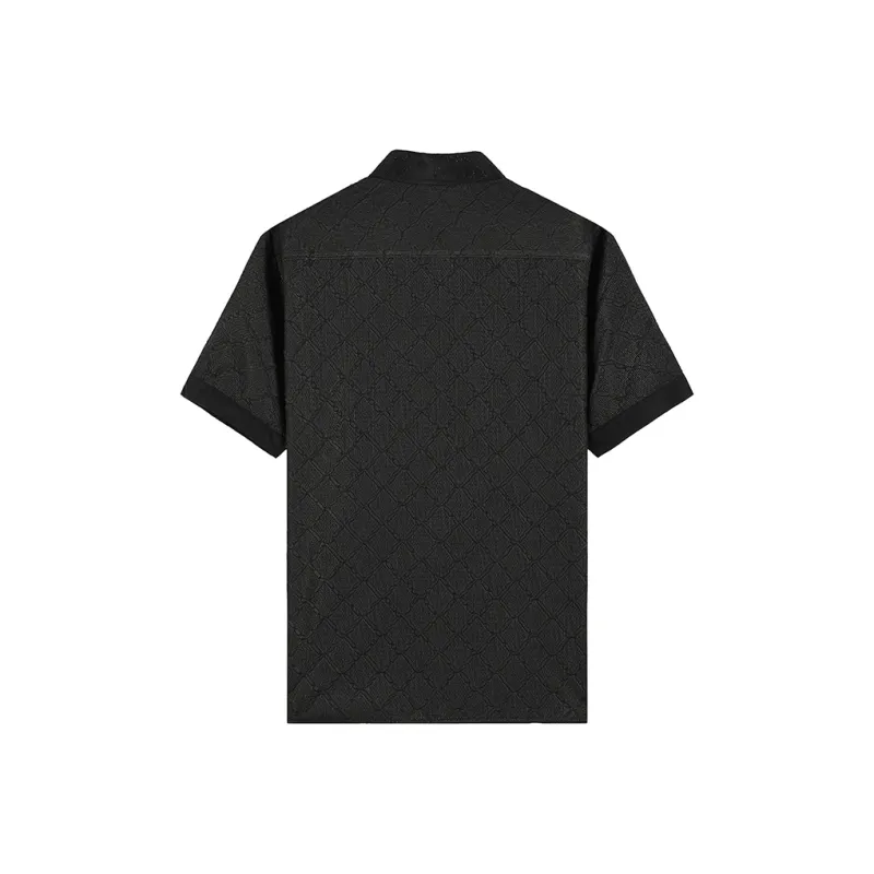 ANDREW MACKENZIE Shirts Men Black-1