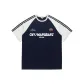 Navy Blue & Heather Gray