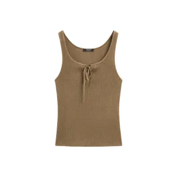 Massimo Dutti Tank Tops Women's Green