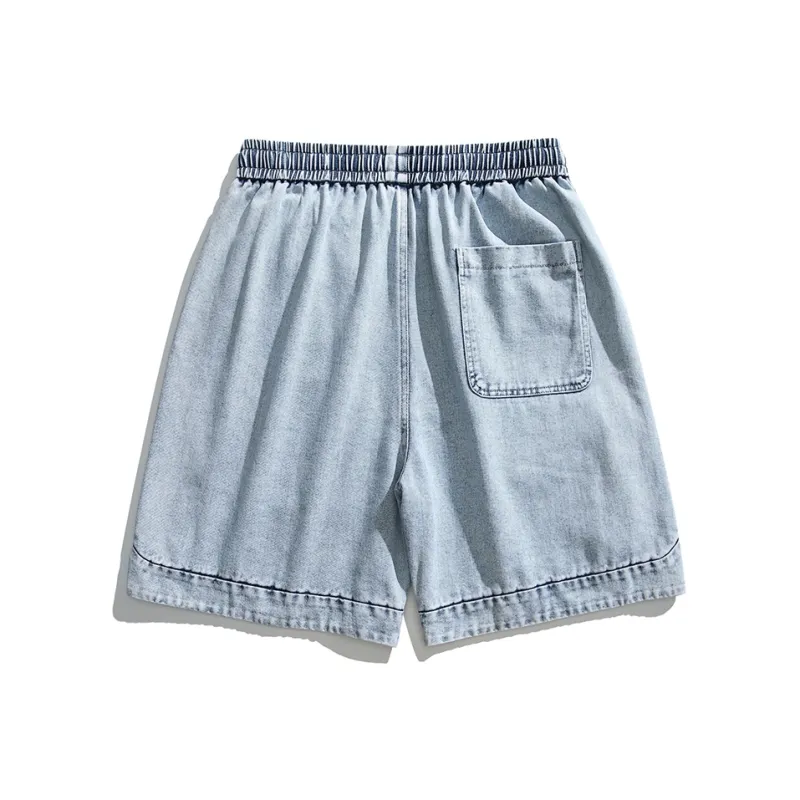 LAMLICKA Denim Shorts Unisex-1