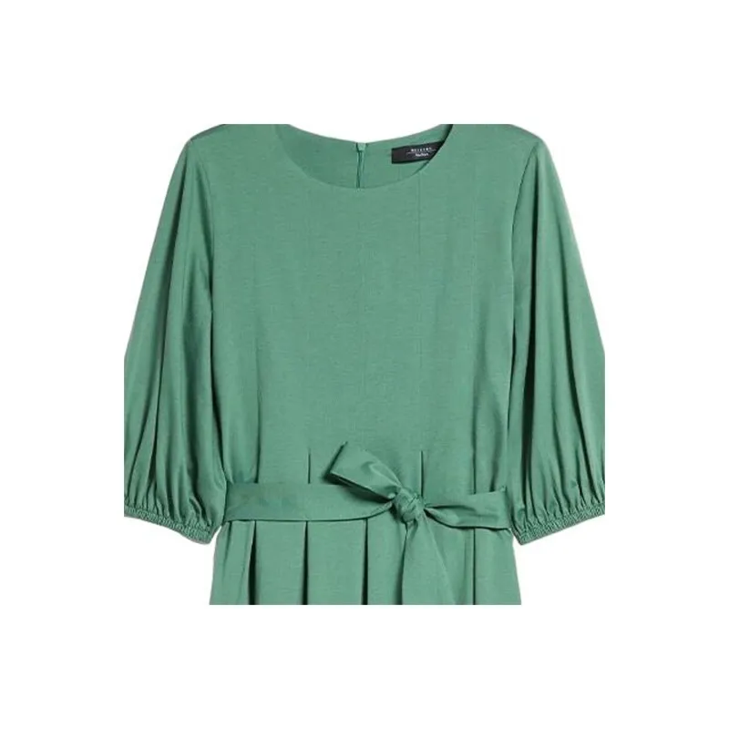 WEEKEND MaxMara Short Sleeved Dresses Women's Grass Green-2