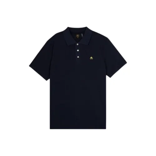 Moose Knuckles Polo Shirts Men Blue