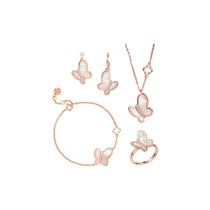 AKOYA S925 Silver Necklaces Women's-6