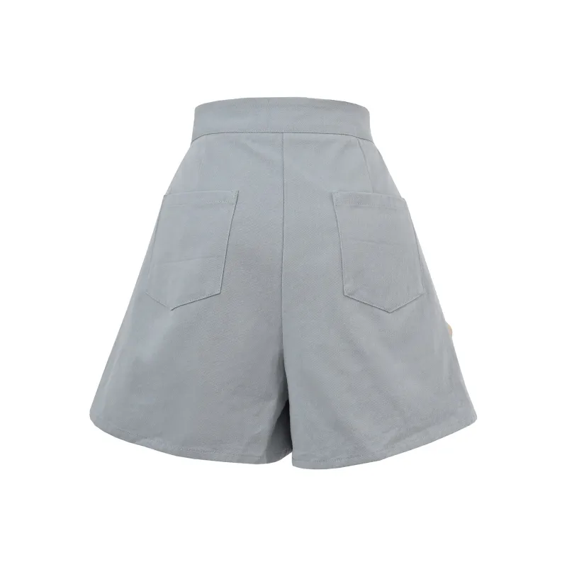SNBL Casual Shorts Women's Blue-1