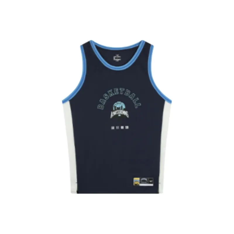 361° Basketball Jersey Men's Serene Dark Blue/Cream White-0