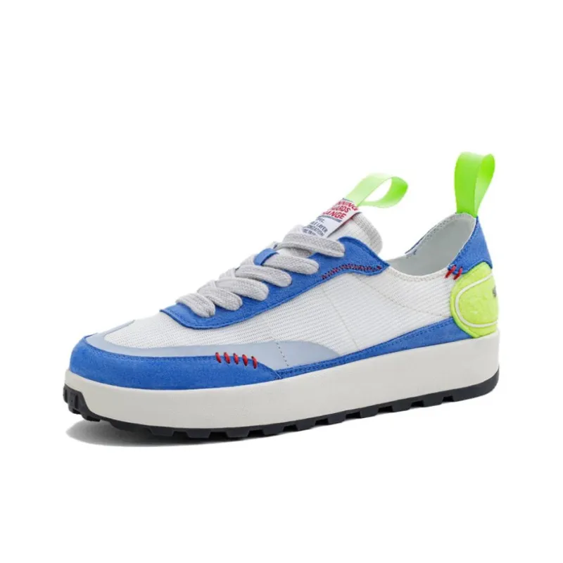 MADEN Low Top Skateboard Shoes Men's Blue-1