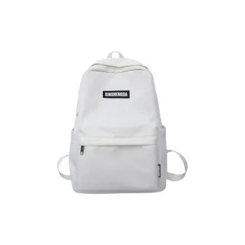AIBAG Nylon Backpack Unisex White/Black/Red/Khaki/Blue