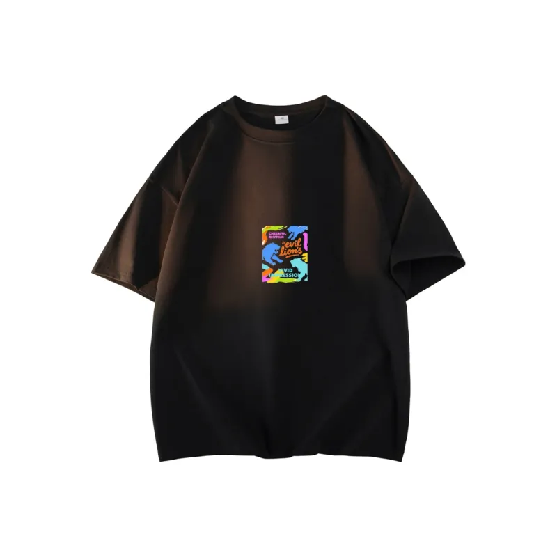 Evil Lions T Shirts Unisex-4