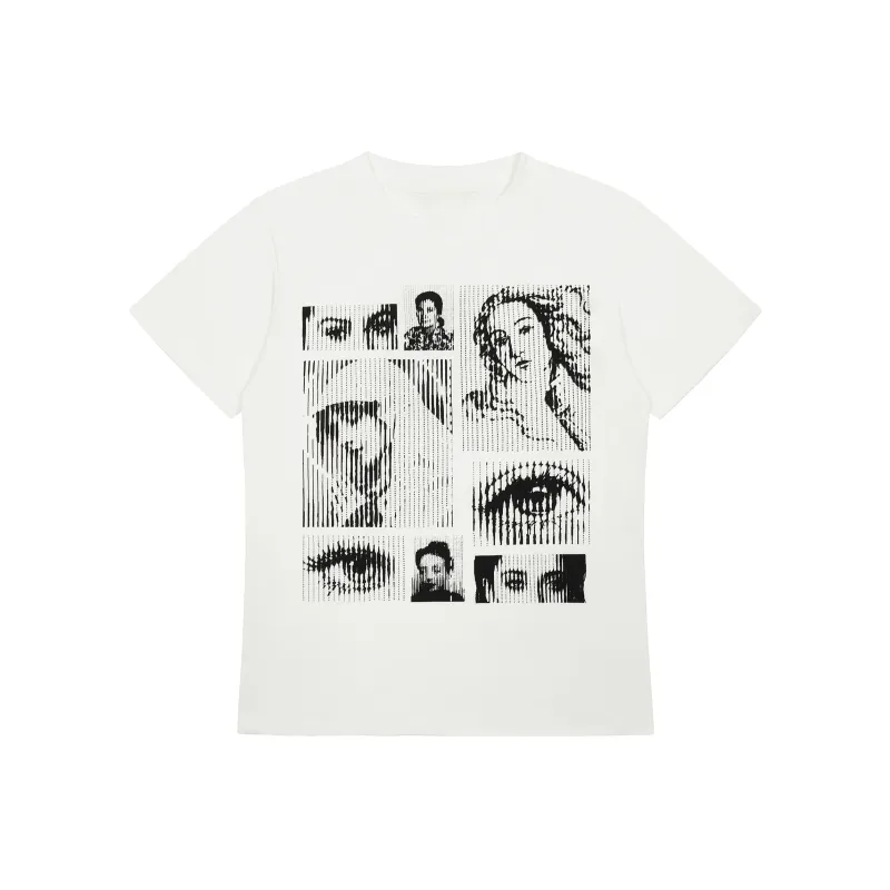 Vine Color T Shirts Women's White-0