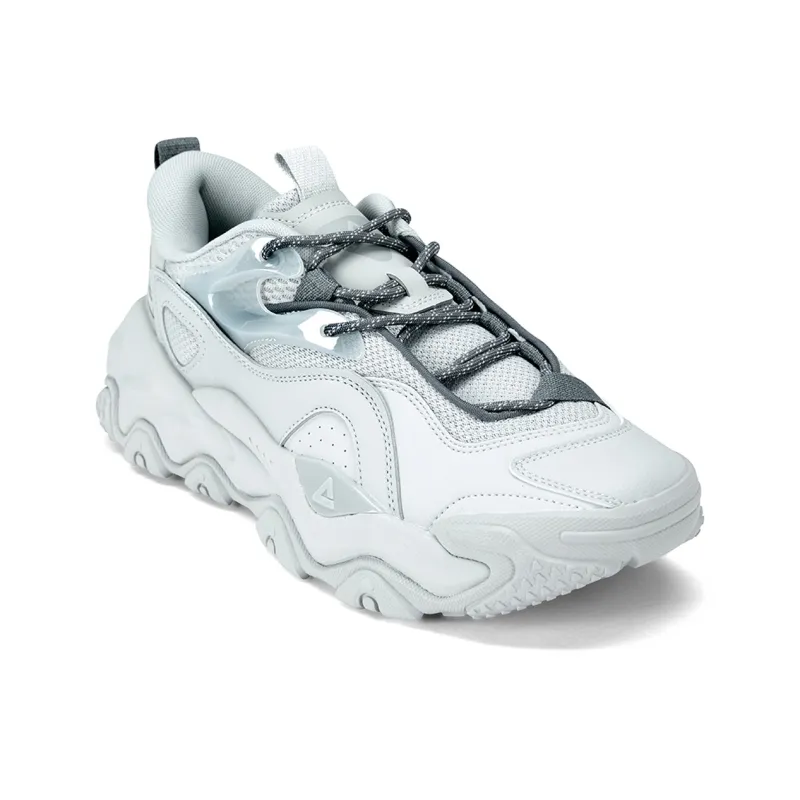 PEAK Tai Ji2.0 Height Increasing Cushioning Low Top Casual Shoes Men's Smoke Gray-2