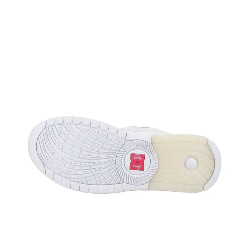 DC Shoes Lucien Low Top Skateboard Shoes Men's White-4