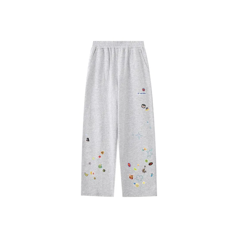 F426 Casual Pants Unisex-4