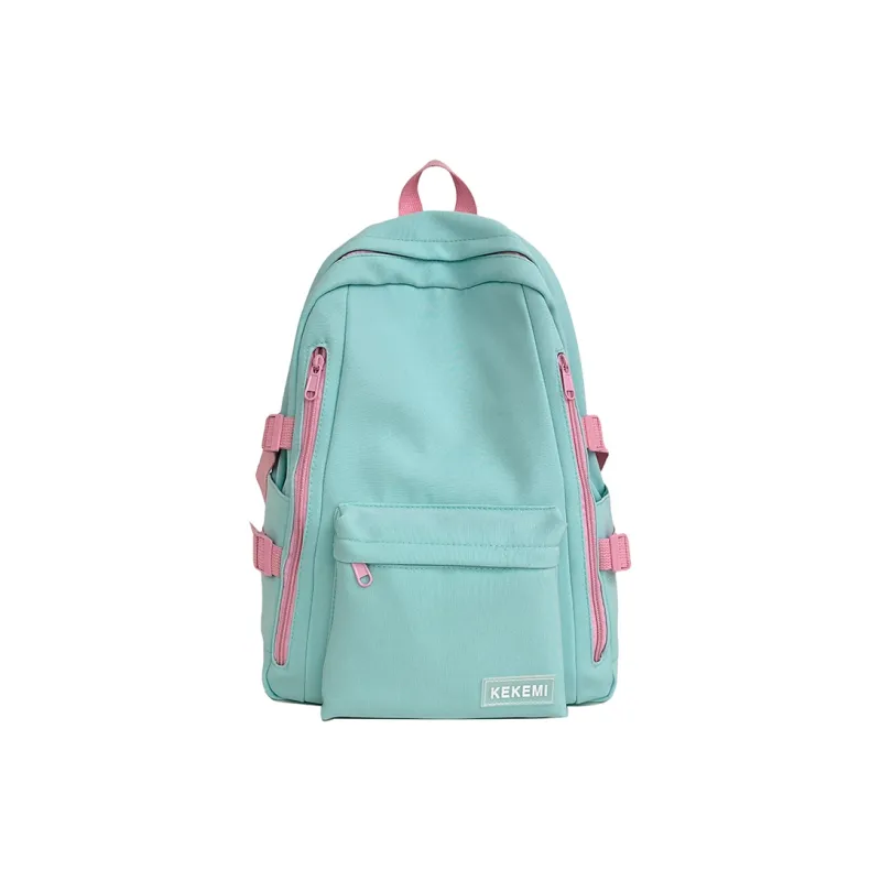 Wolfhorse Nylon Backpack Unisex Yellow/Blue/Green/White/Black-4