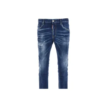 DSQUARED 2 Dark Easy Wash Skater Jeans