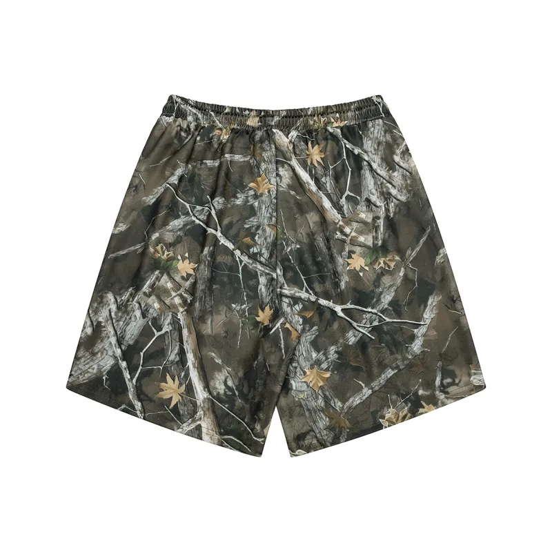 WSRX Casual Shorts Unisex Maple Leaf Green-1