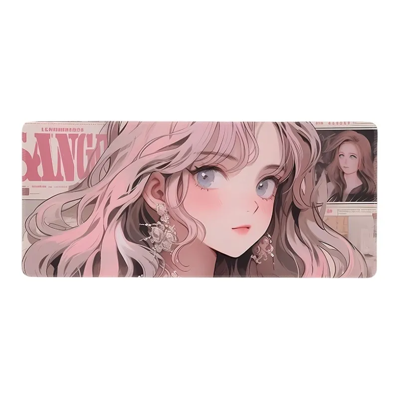 DANYIN Extra Large Vintage Girlish Computer Keyboard Pad Anime Mouse Pad Esports Gaming Table Mats For Men Mouse Pads-15