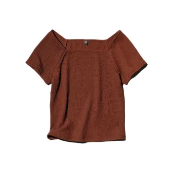 UNIQLO T Shirts Women's Chestnut