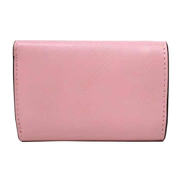 Kate Spade Leather Wallet Mini Unisex Pink & Red-1