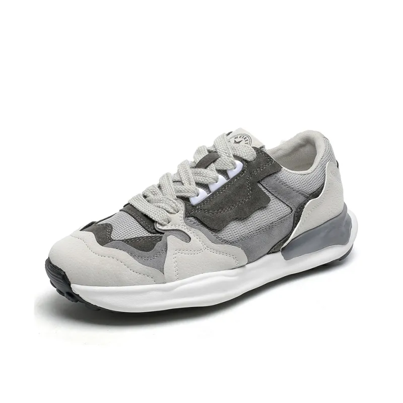 OUGLEMEN Slip Resistant And Abrasion Resistant Coverage Low Top Casual Shoes Men's Box-11