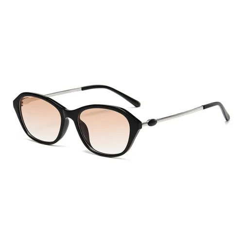 PRETTYALLUSION PC Oval Sunglasses Women's