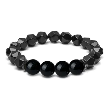 Blooming Petals Ebony Bracelets Unisex