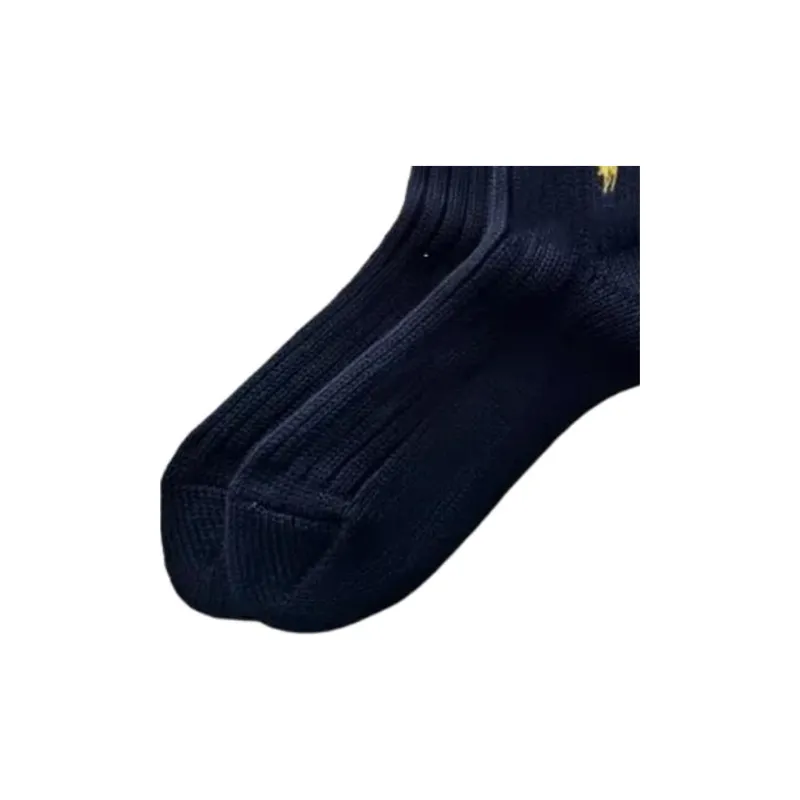 Polo Ralph Lauren Mid Calf Socks Women's 1 Pack Marine Blue-1