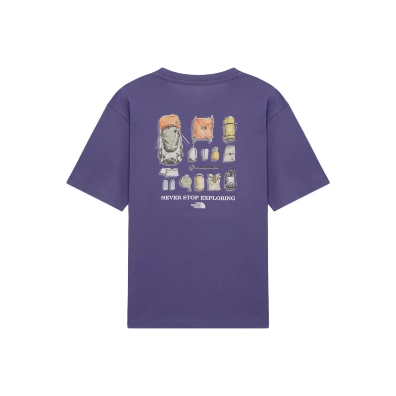 THE NORTH FACE T Shirt Men's Dark Purple-1